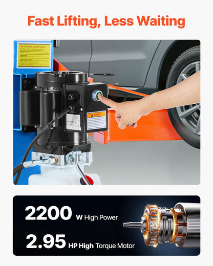 2-Post Car Lift, 12,000 lb Capacity